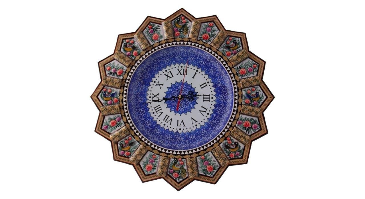 Khatam clock code Mkh164 , Khatam clock, Inlaid, Khatam clock model, Khatam