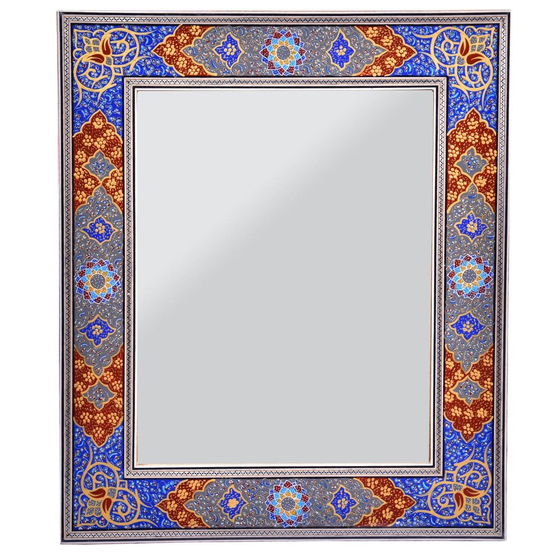 Khatam frame mirror Mahour design code AZ2329 , Khatam Frame, Inlaid, Khatam Mirror Frame, Khatam