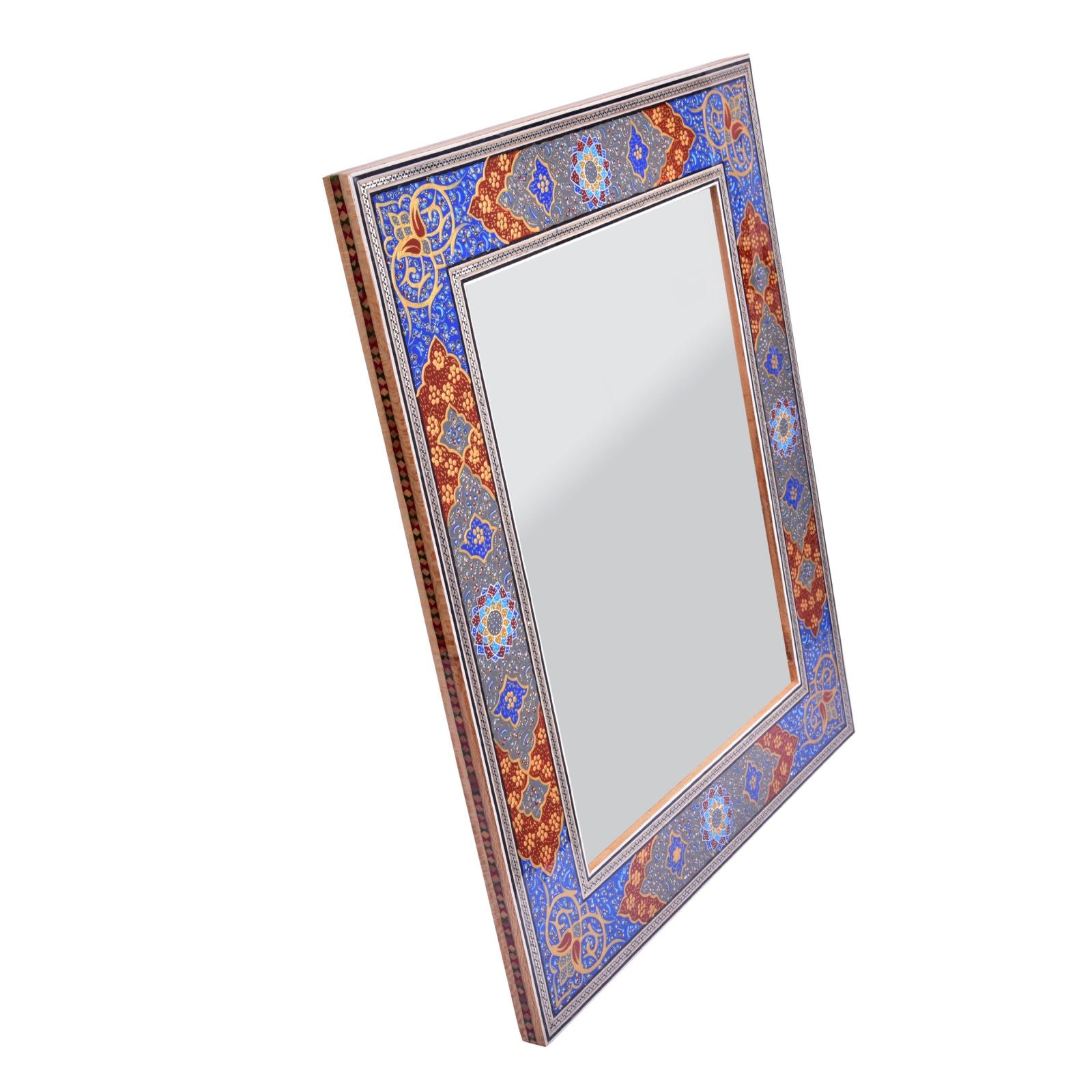 Khatam frame mirror Mahour design code AZ2329 , Khatam Frame, Inlaid, Khatam Mirror Frame, Khatam