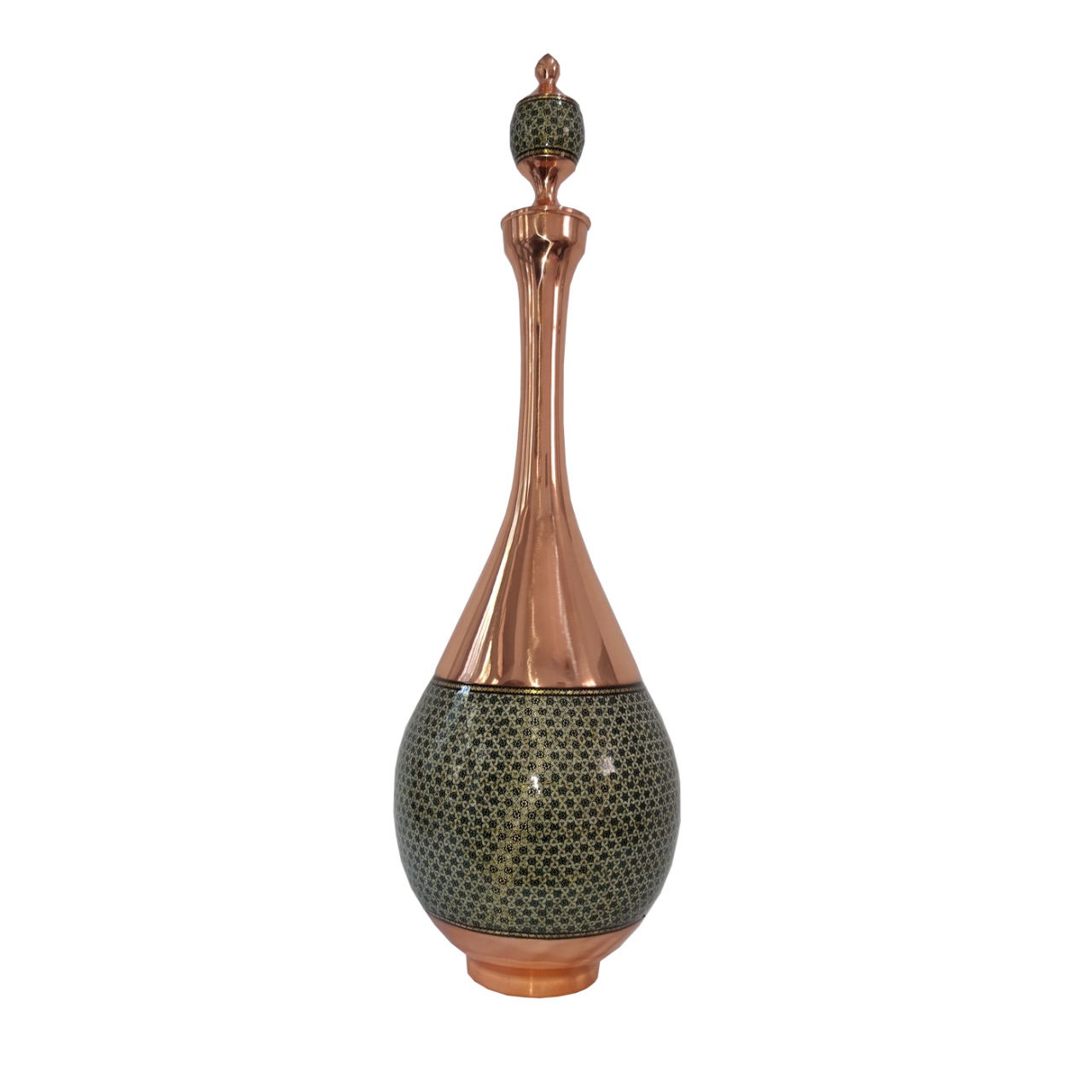 Khatam jug Copper Model Shaparak Code 10 , Khatam copper, Inlaid, Khatam jug Model, Khatam
