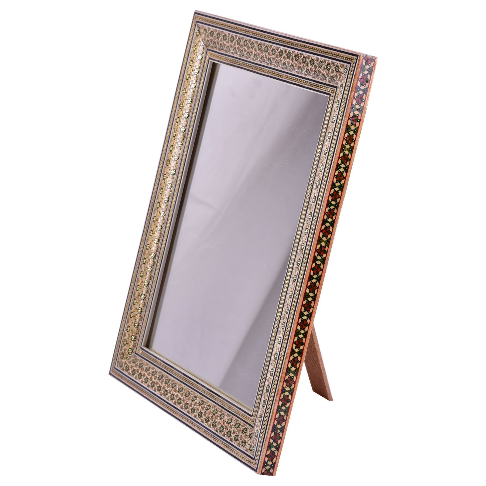 Khatam mirror frame tazhib design code 3631 , Khatam Frame, Inlaid, Khatam Mirror Frame, Khatam