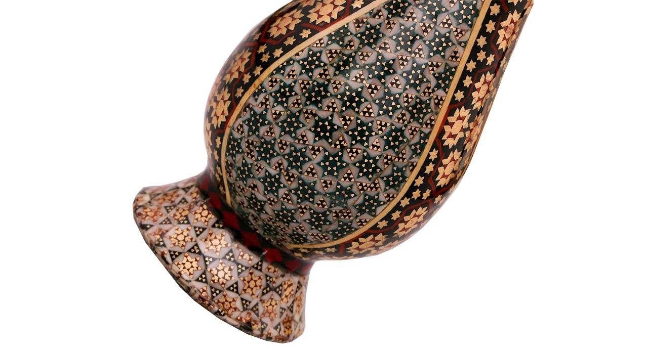 Khatam pot Code 755 , Khatam pot model, Inlaid, Khatam pot, Khatam