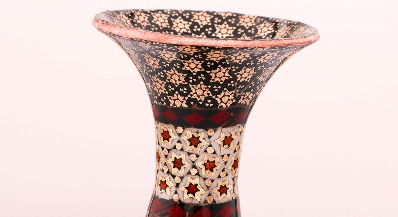 Khatam pot Code 756 , Khatam pot model, Inlaid, Khatam pot, Khatam