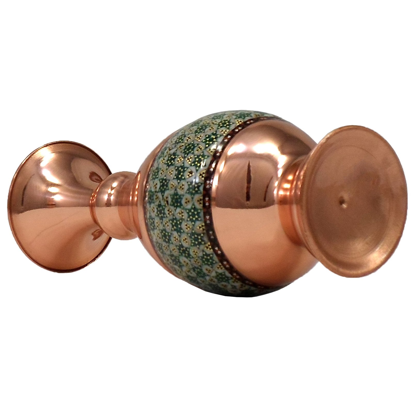 Khatam pot copper sarahi model code 16 , Khatam pot model, Inlaid, Khatam pot, Khatam