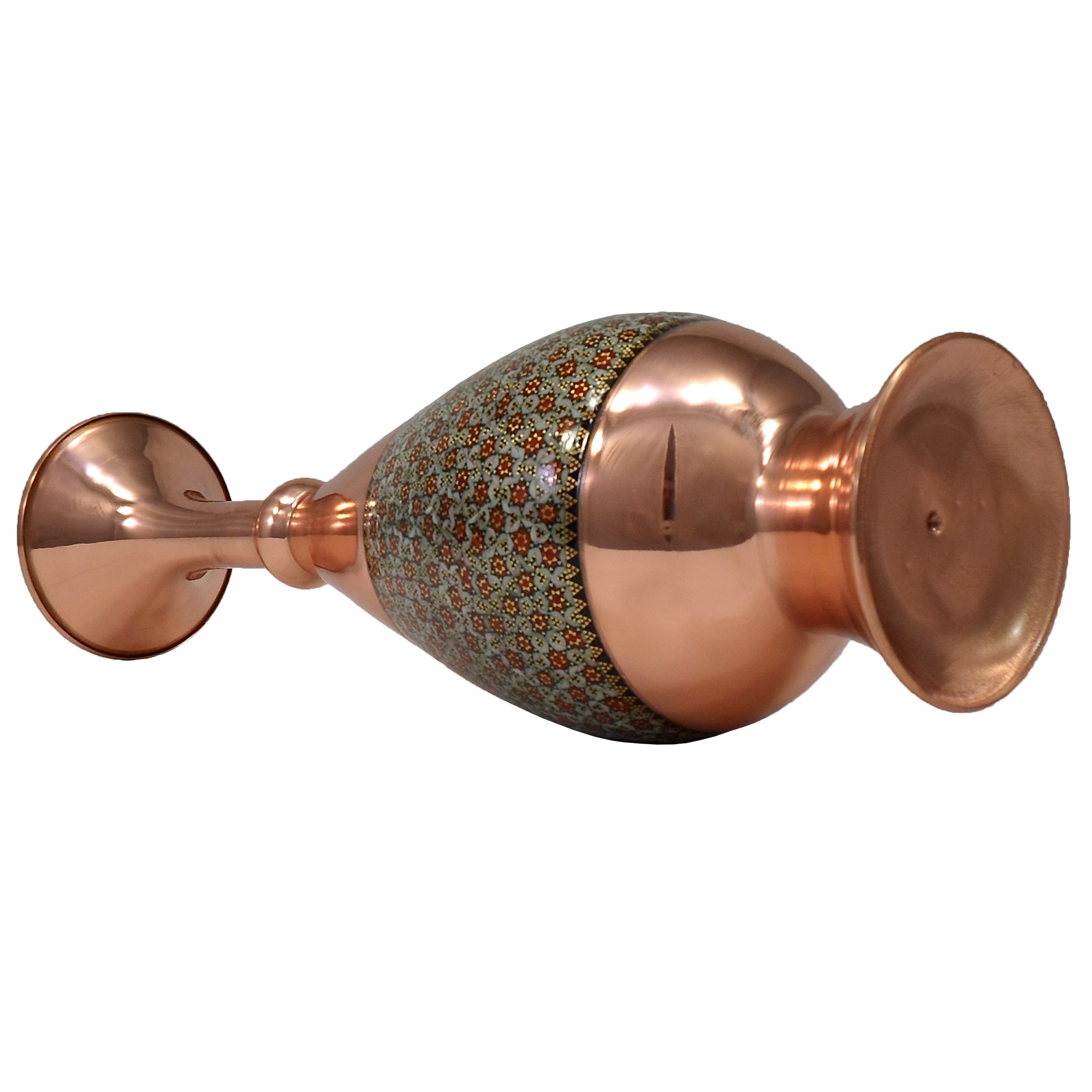 Khatam pot sarahi copper design code 30 , Khatam pot model, Inlaid, Khatam pot, Khatam