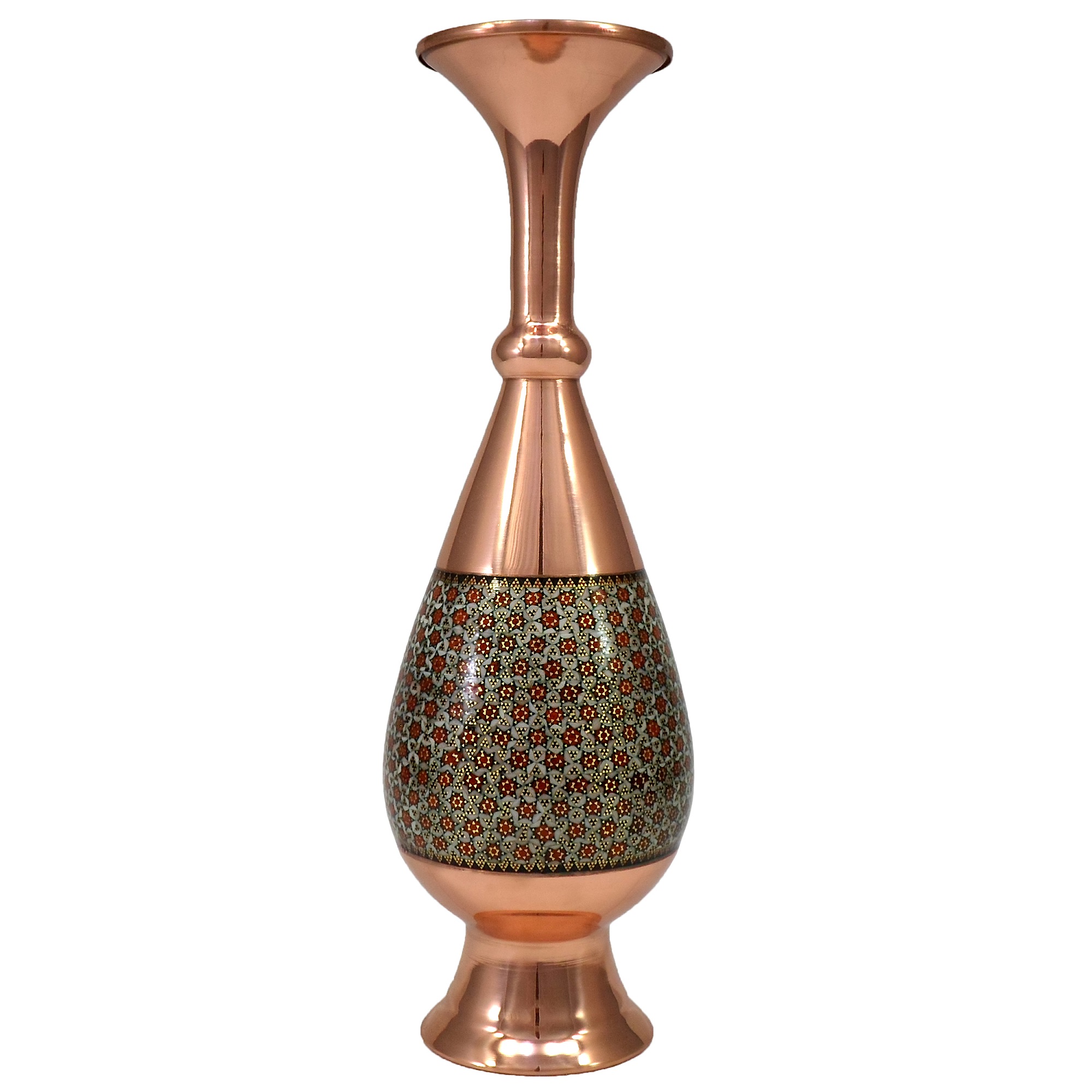 Khatam pot sarahi copper design code 30 , Khatam pot model, Inlaid, Khatam pot, Khatam