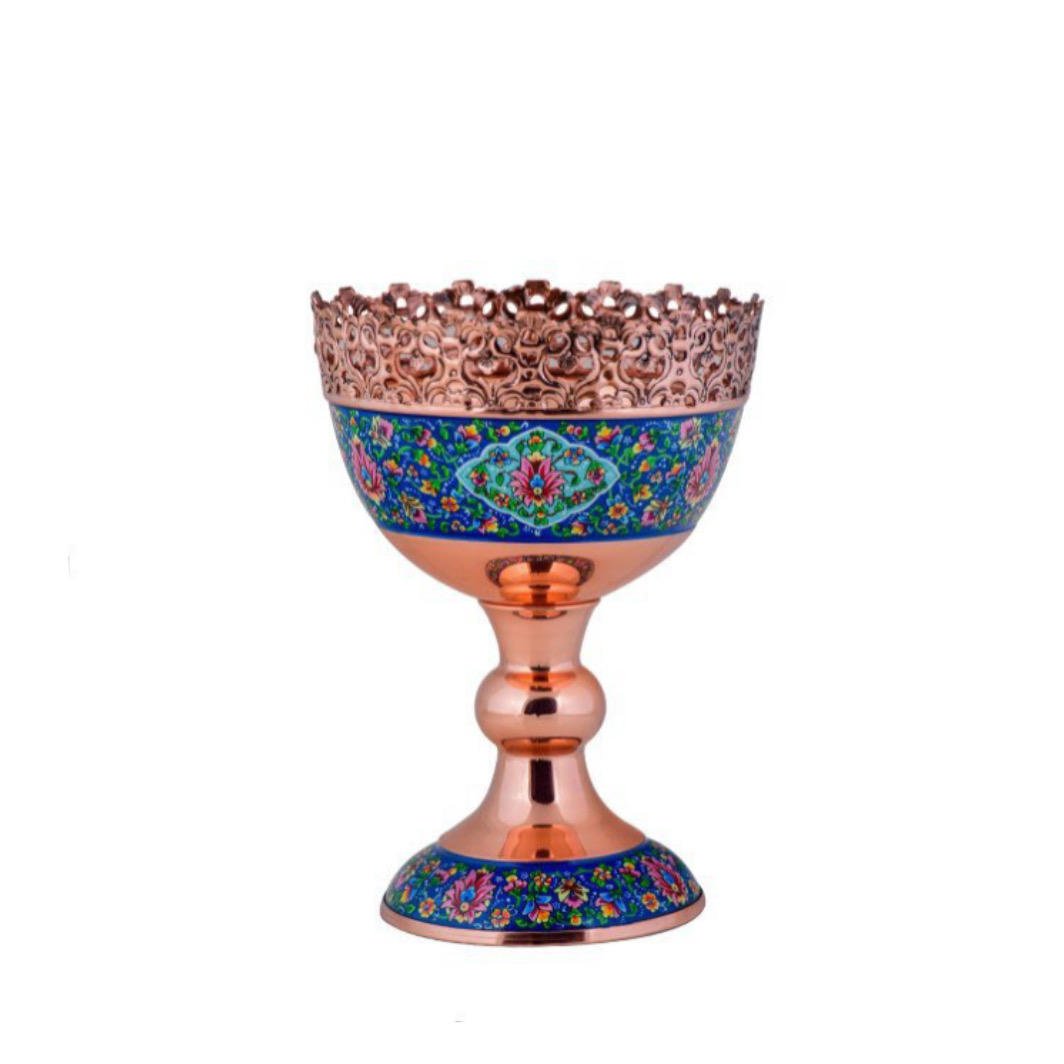 Enamel Handicraft Copper Bowl Code 2433, emaye emaye, emaye qiymeti, emaye qiymeti, el emaye dukani