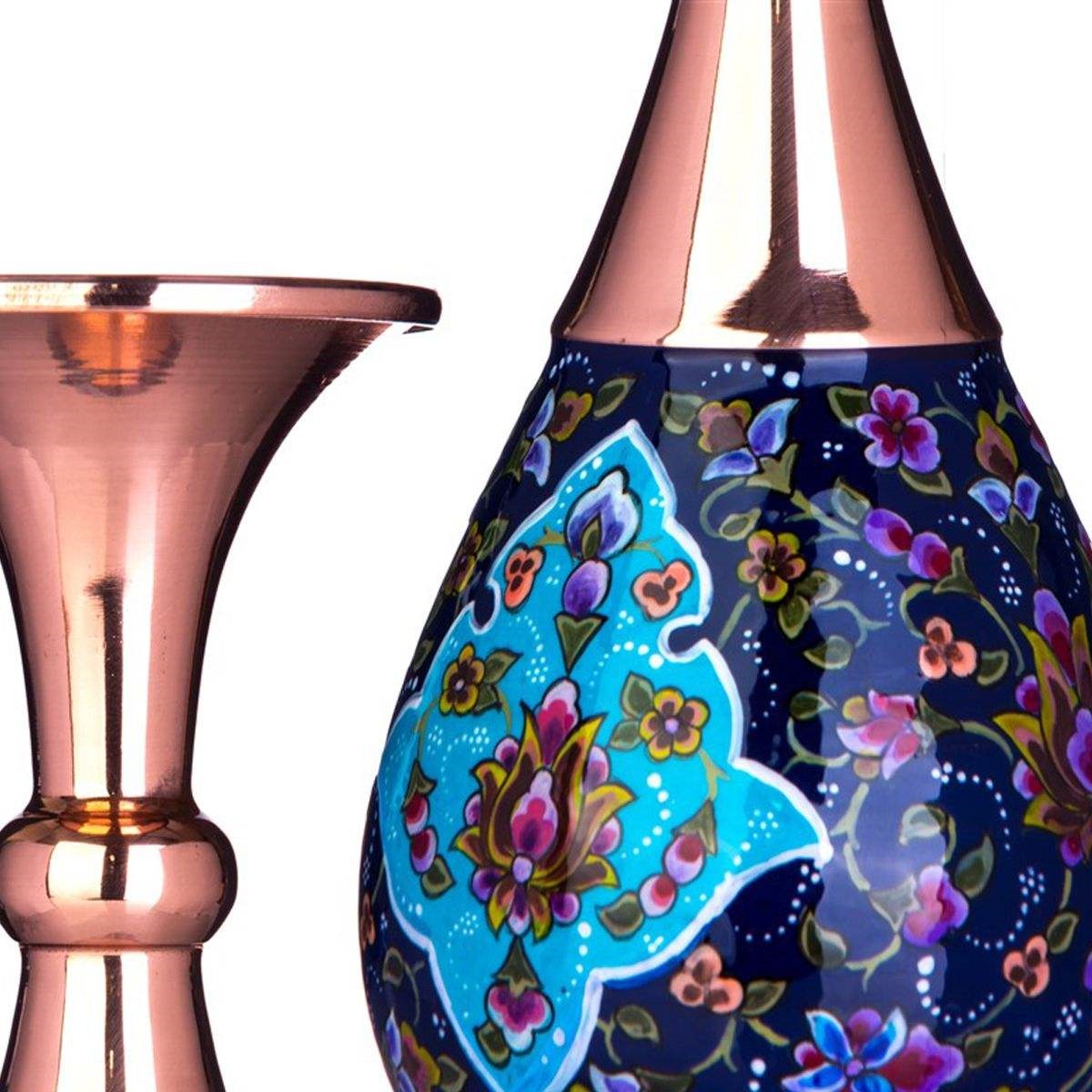 Enamel Handicraft Copper pot code 2544 Height 26 cm,buy decoration pots,buy handmade dishes,buy handmade dish,handmade dish