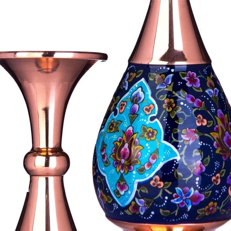 Enamel Handicraft copper pot design pardaz model 26 code 7550129,handicrafts plates,hand plate,but handicrafts