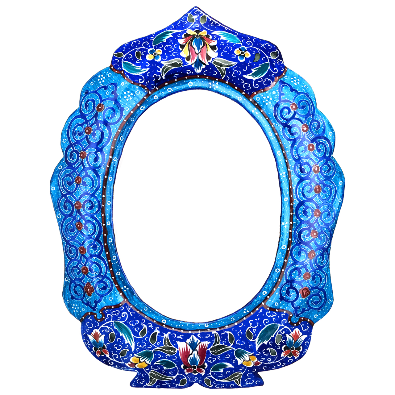 Enamel Handicraft Copper Frame Code GH-9,handmade jars,handmade enamel,blue enamel handmade,tradional enamel handmade
