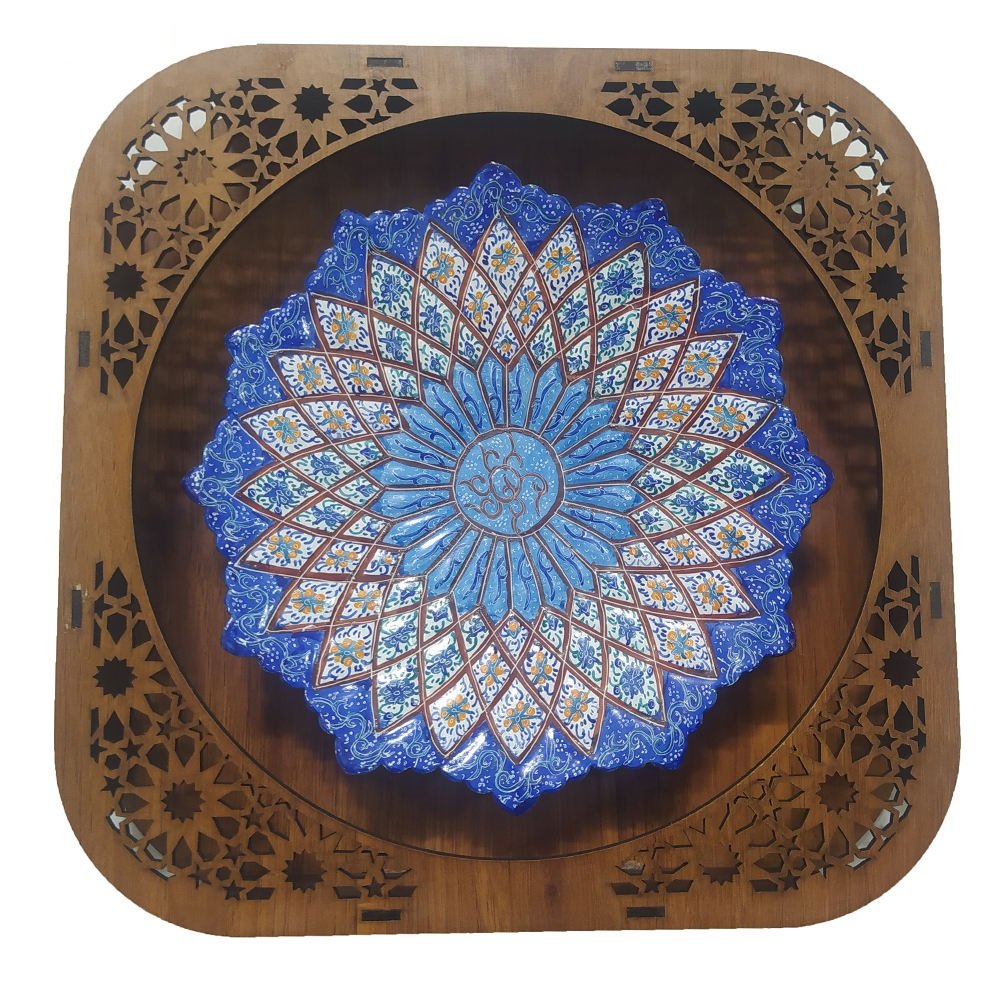 Enamel Handicraft Copper dish code 009,buy blue enamel,buy traditional enamel,buy dishes