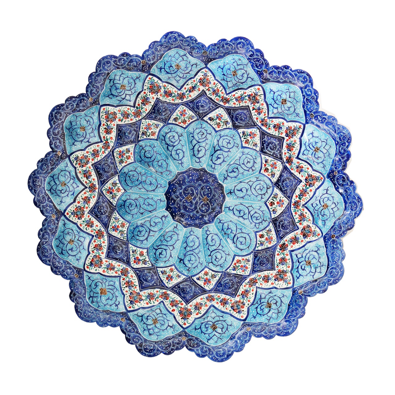 Enamel Handicraft Copper dish model K040, сауда эмальдары, эмаль сатып алу, эмаль сату