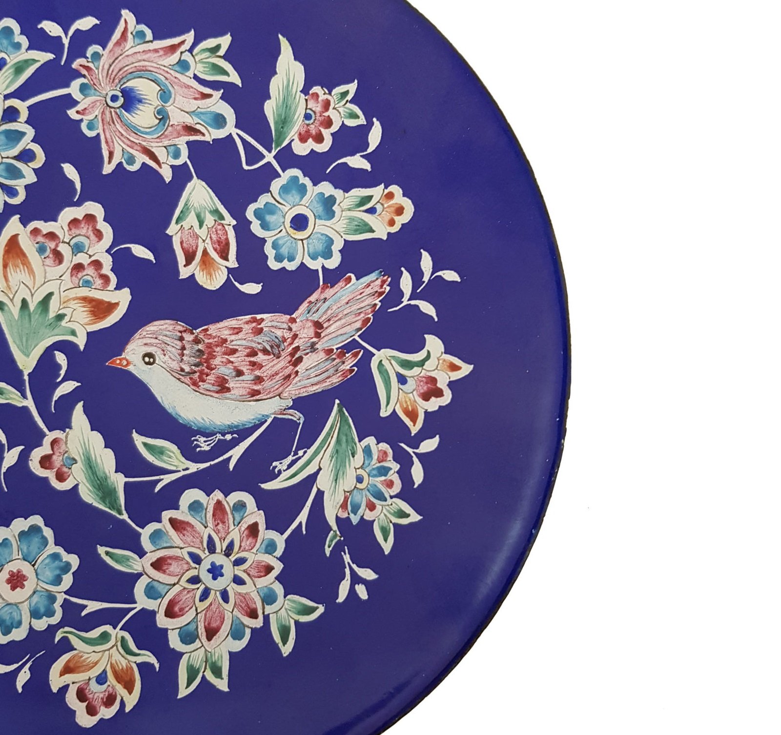 Enamel Handicraft Copper dish model Touka code 1003,shopping enamels,enamels shopping,sale enamel