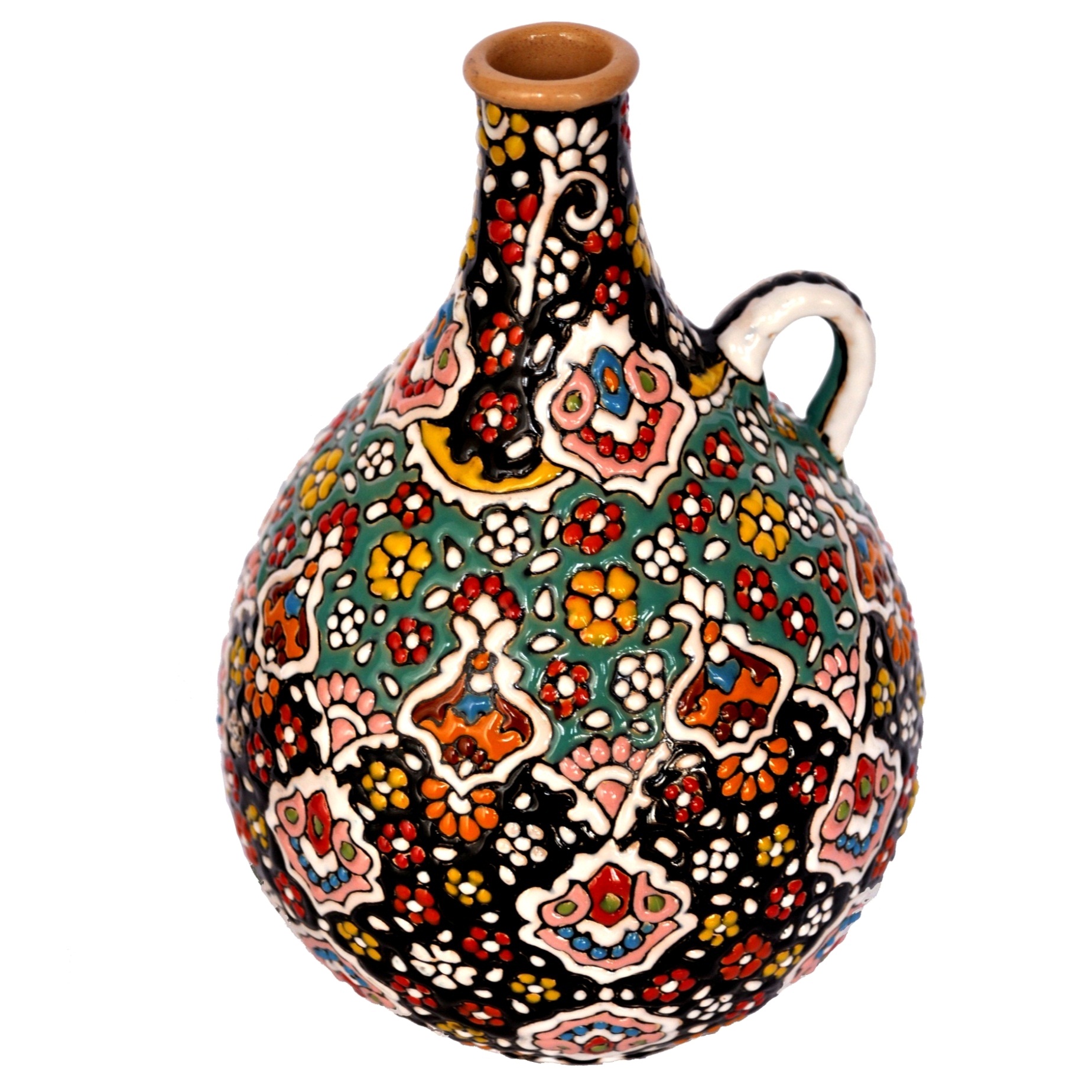 Enamel Handicraft Pottery pot Code 1102003, қолөнер бұйымдары, ыдыс -аяқ, қолөнер ыдыстары