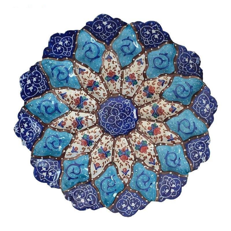 Enamel Handicraft copper dish design Eslimi model S1008,decoration dishes,decoration pot,decoration pots,handmade enamel