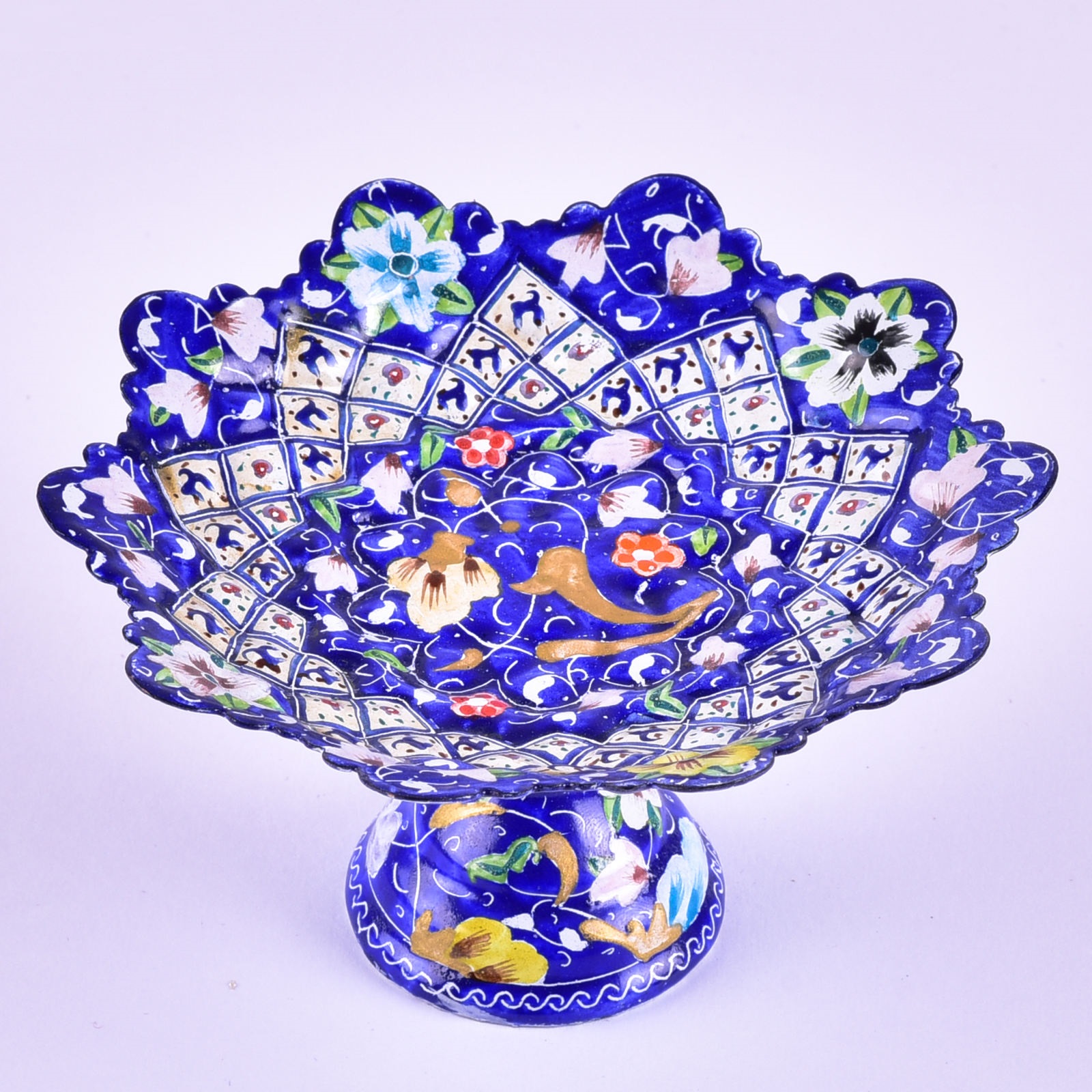 Enamel Handicraft copper dish model falak code 15, prijzen van emaille pot, email exporteurs, email importeurs, contact verkopers email