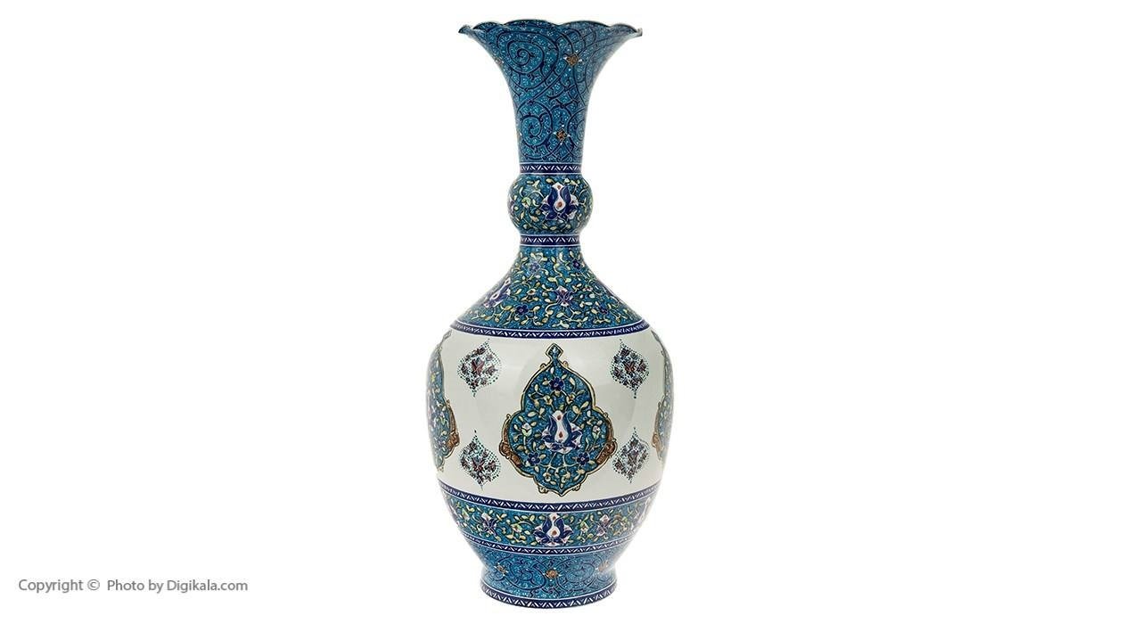 Enamel Handicraft copper pot model Khomrei design Toranj height 31 cm , қолдан эмаль, көгілдір эмаль қолдан жасалған, дәстүрлі эмаль қолдан жасалған