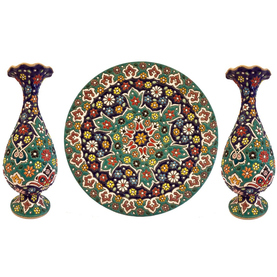 Enamel Handicraft pottery dish and pot code zmn21036,handmade enamel,price of enamel,enamel price,handmade enamel shop