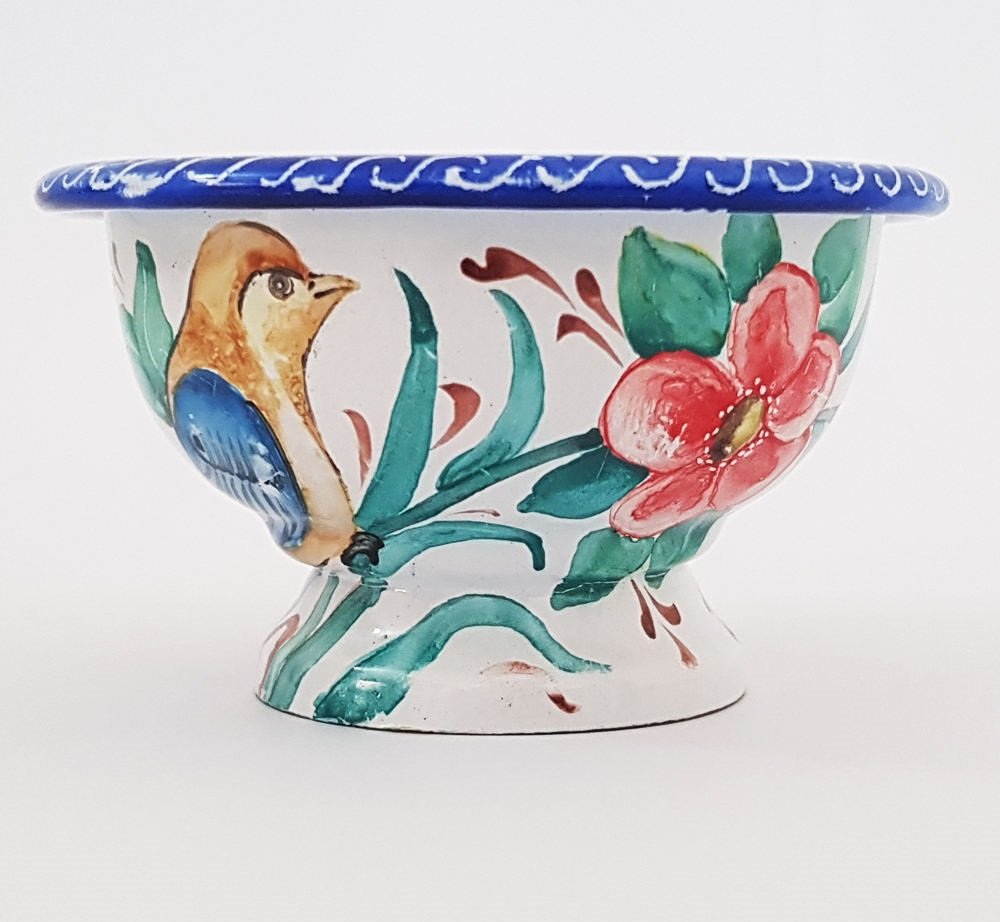 Enamel Handicraft Copper Bowl Model Dorna Code 1036,enamel price,handmade enamel shop