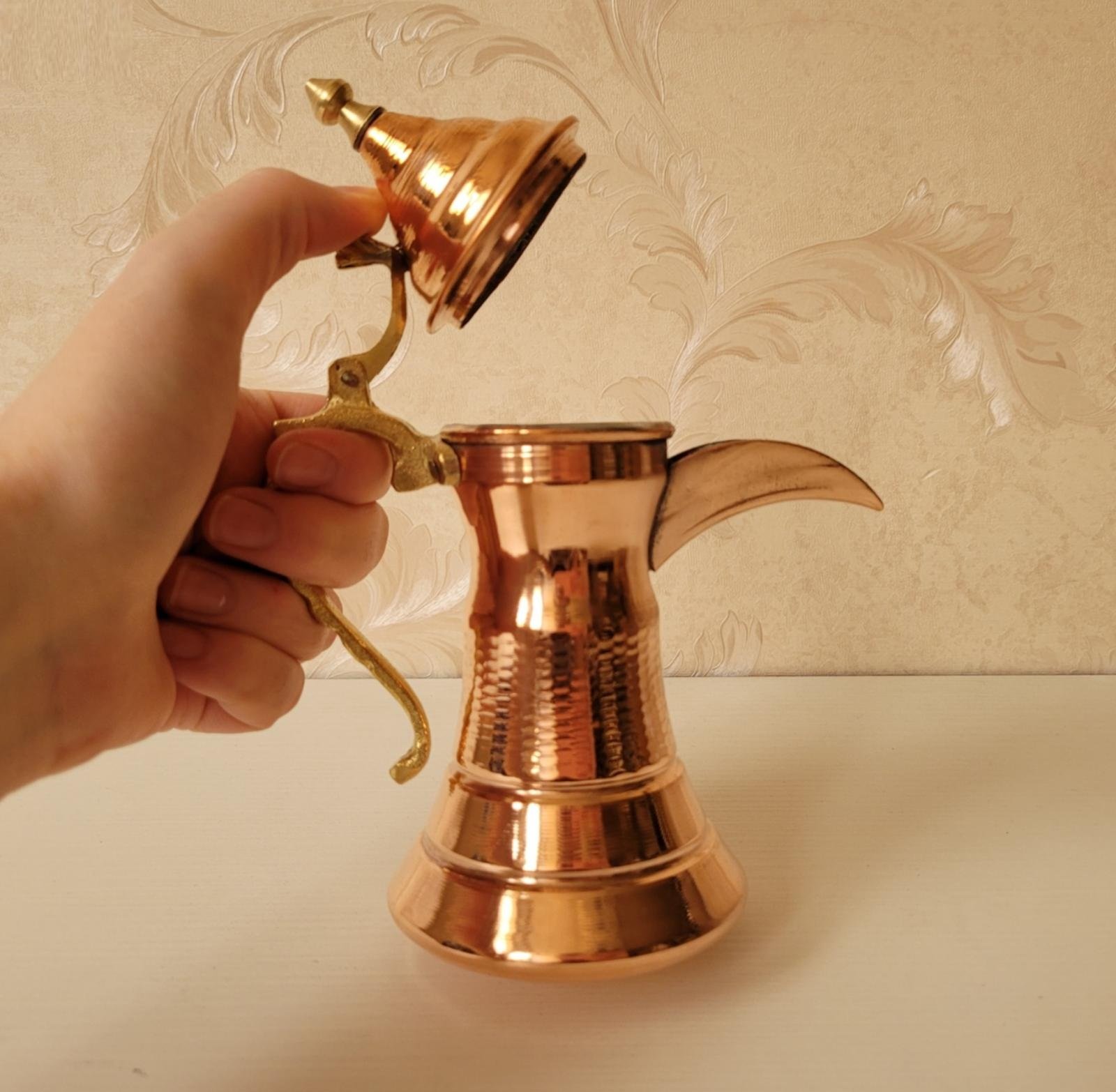 Handicraft Copper Coffeepot Mehrzad model,copper spoon price,copper glasess price