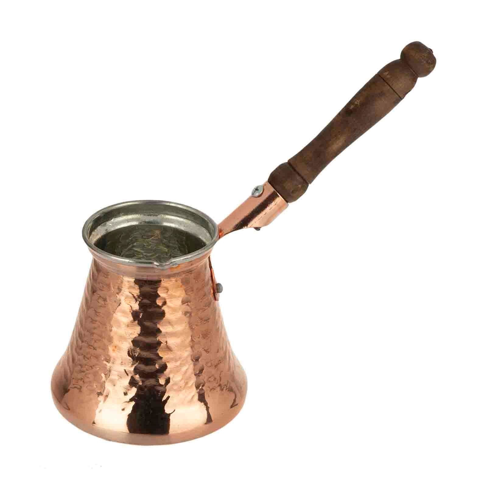 Handicraft Copper Coffeepot Wooden handle model code Big-1,price of copper handicrafts,price of copper handmade,price of copper glasess