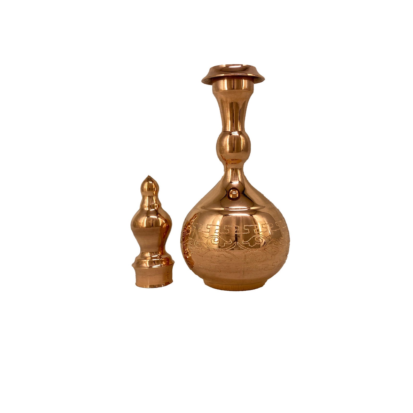 Handicraft Copper Pitcher pardaz design code 83, koper, koper metaal, koper Persies