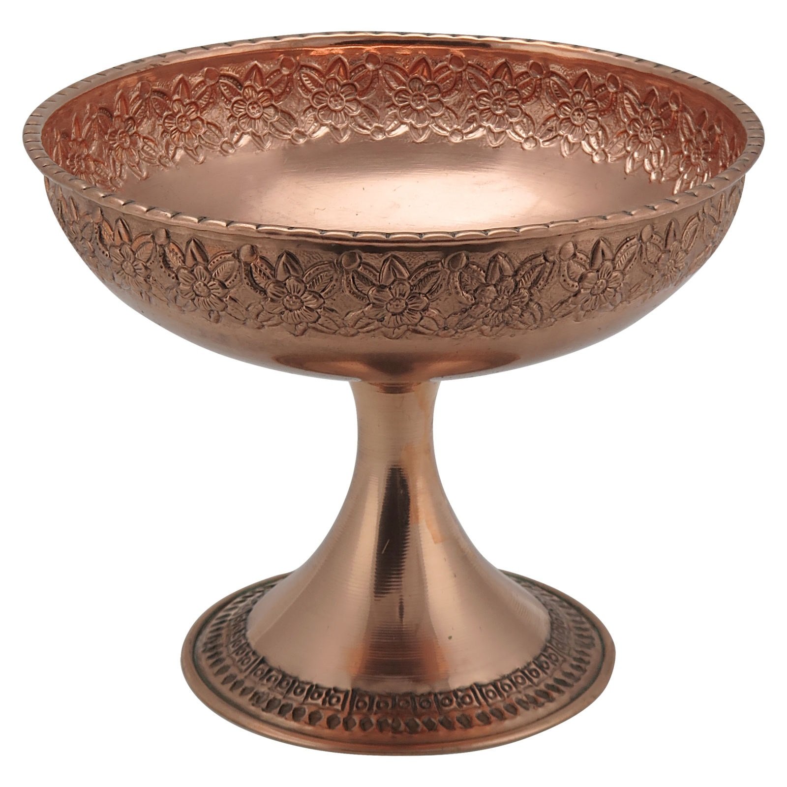 Handicraft Copper bowl Model Rose Code 2,price of copper handicrafts,price of copper handmade