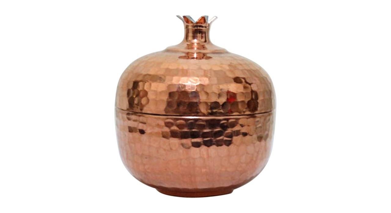 Handicraft Copper container Model Pomegranate Code 23 , 구리 제품 가격, 구리 제품 수제, 구리 물건