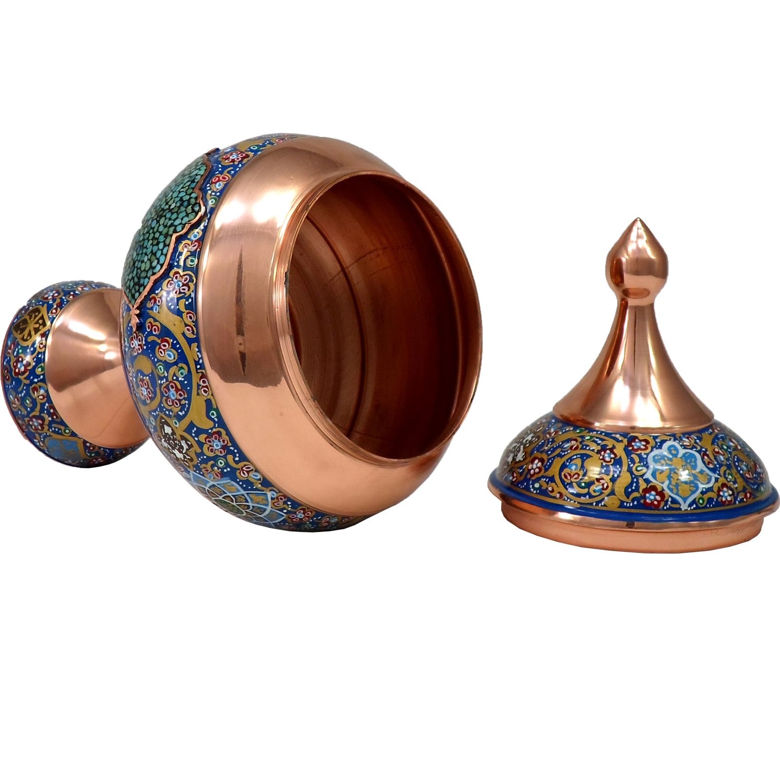 Handicraft Copper container Model pardaz Code 26,copper,copper metal,copper persian