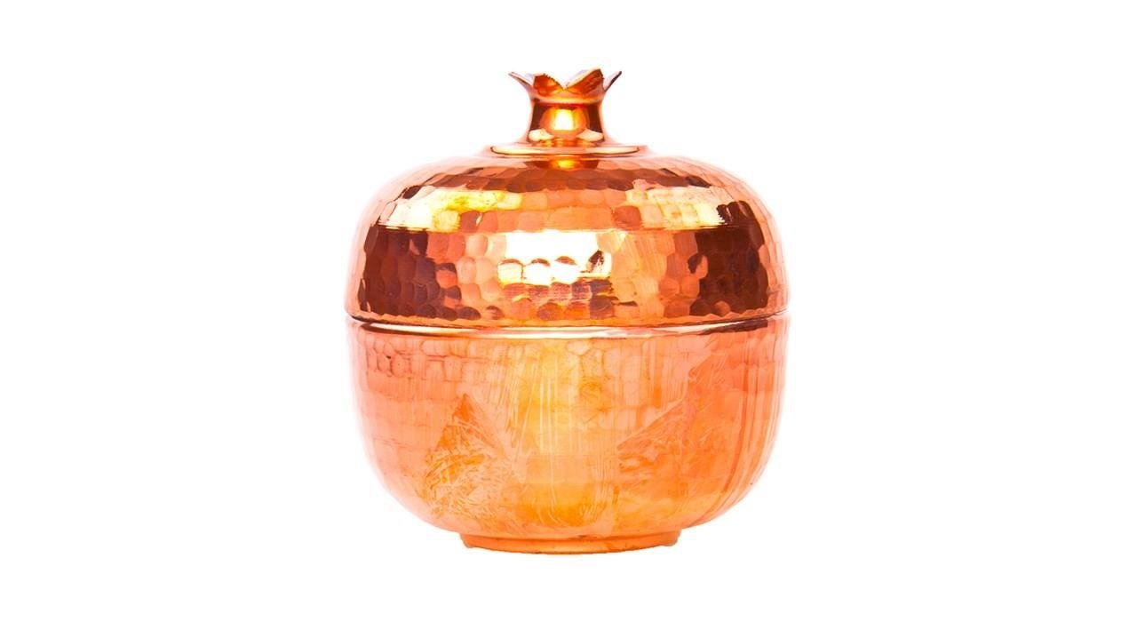 Handicraft Copper container Pomegranate model,copper spoon price,copper glasess price,copper handicraft price