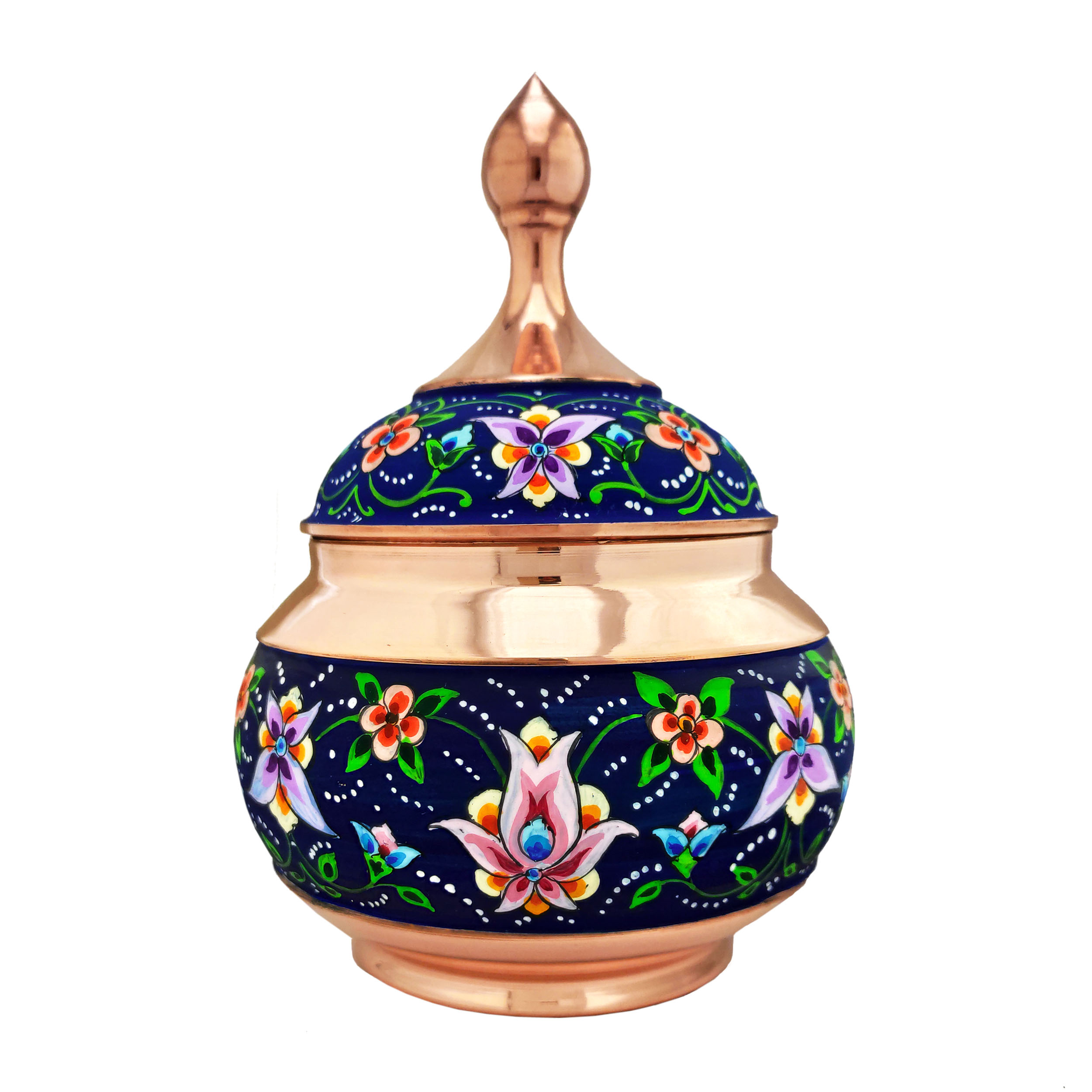 Handicraft Copper container model pardaz code ps16, měděné provedení, měděná dekorace, měděné ruční práce