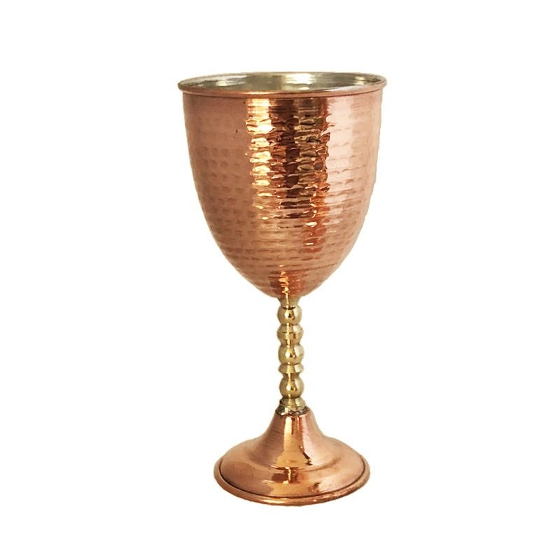 Handicraft Copper cup code 0069 set 2 pcs, Persiese handwerk koper, handwerk koper, koper handwerk