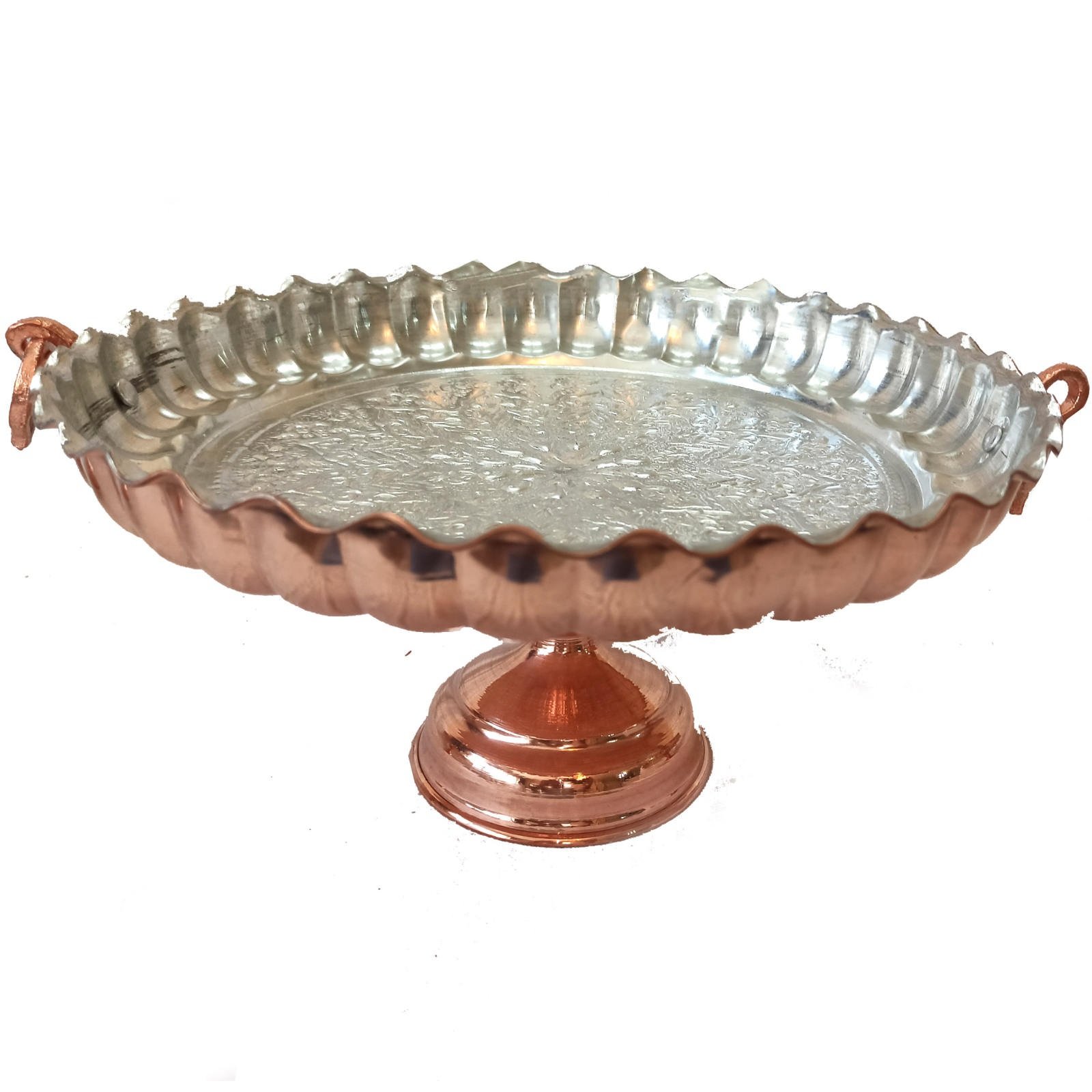 Handicraft Copper dish single base model code st02,copper,copper metal
