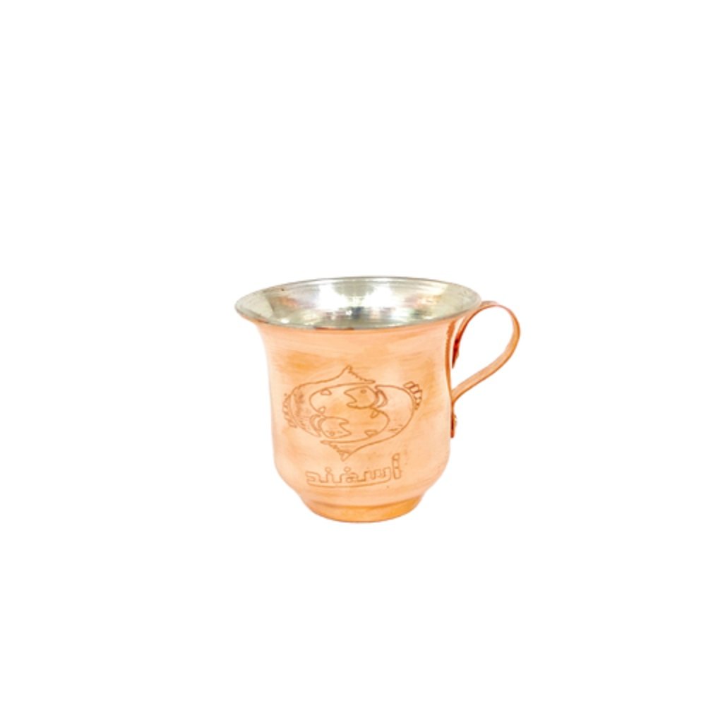 Handicraft Copper glass Esfand birthday month design code AZ12,buy copper,buy copper things