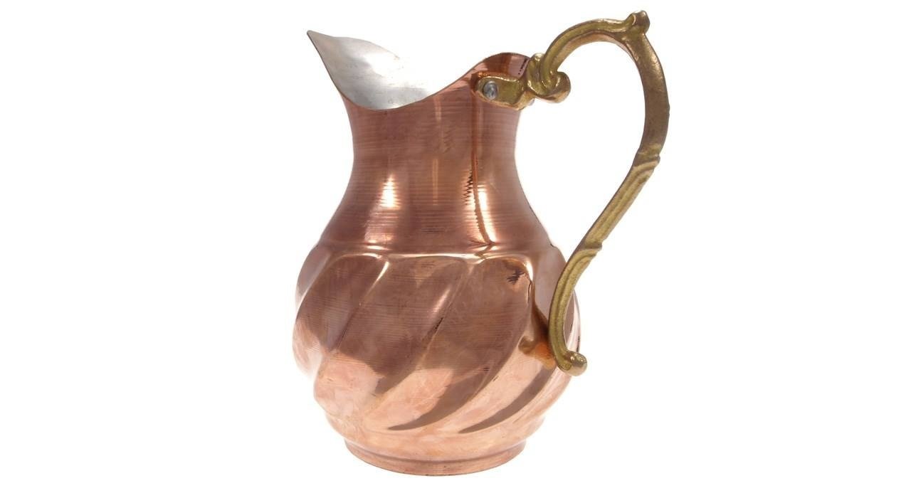 Handicraft Copper jug ​​Code 8002 Medium size,copper design,copper decoration,copper handmades