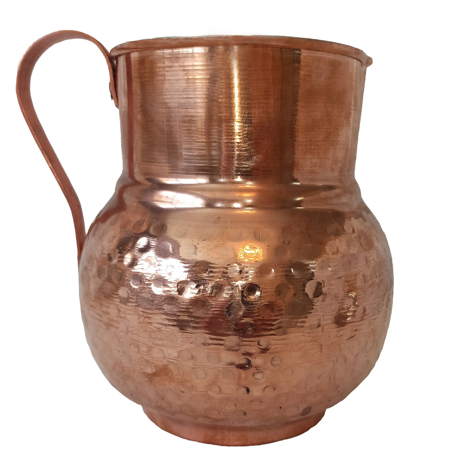 Handicraft Copper jug ​​model Topol code p02,copper goods price,copper goods handmade,copper stuff