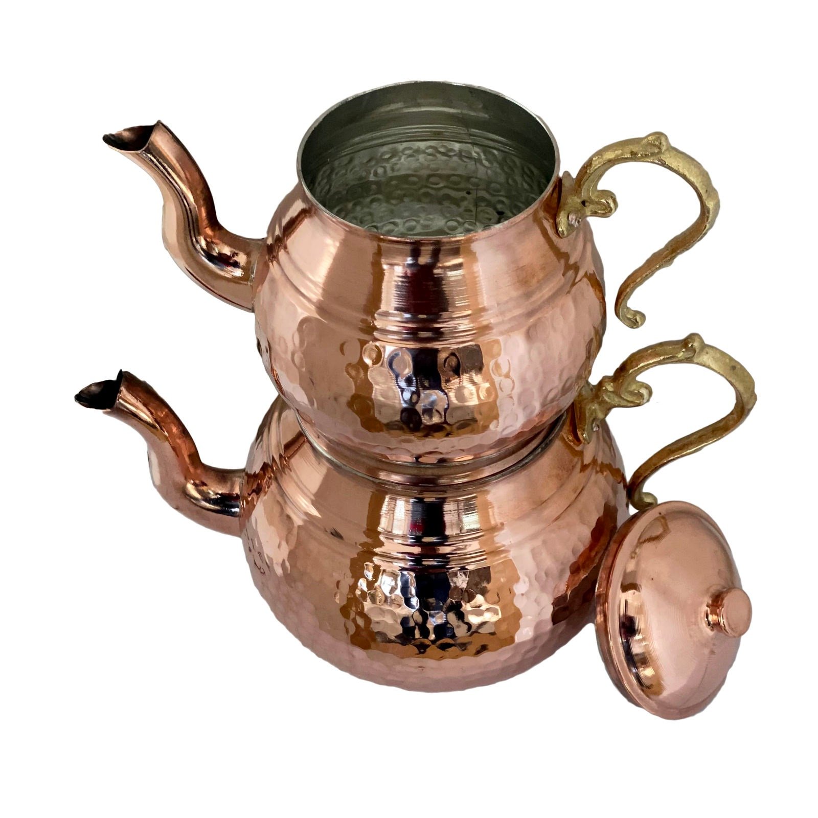 Handicraft Copper kettle and teapot code MK05,vaisselle en cuivre,pot en cuivre,verre en cuivre