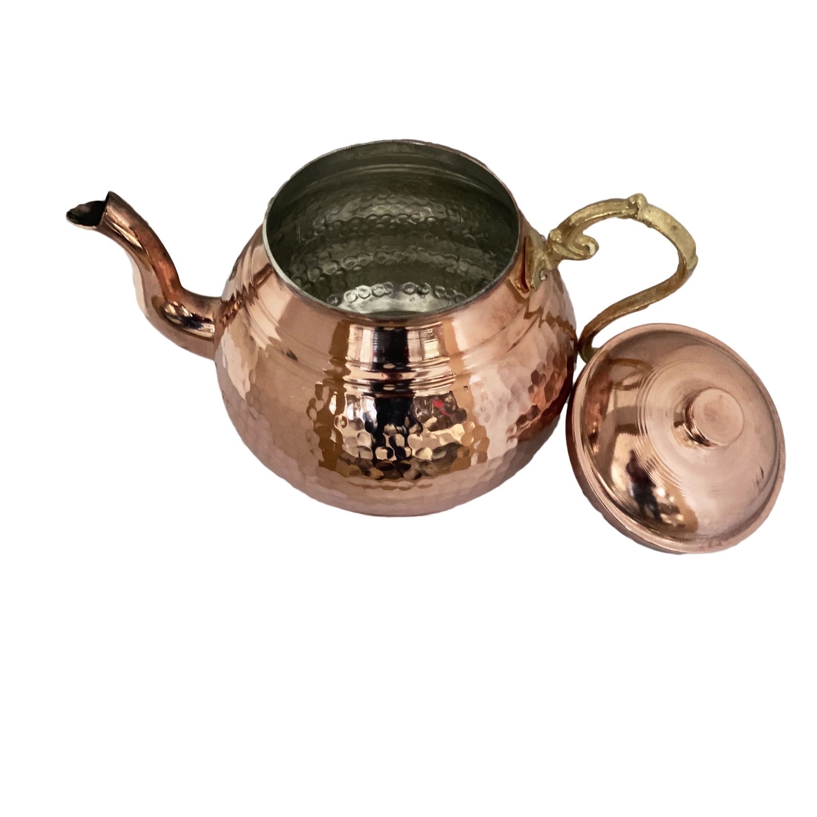 Handicraft Copper kettle and teapot code MK05,vaisselle en cuivre,pot en cuivre,verre en cuivre