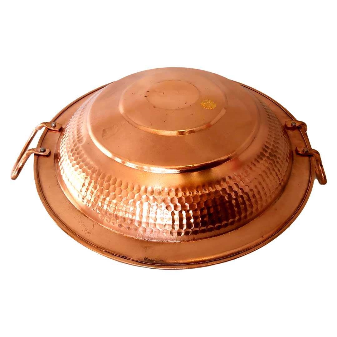 Handicraft Copper pan Model Saj Code 1,price of copper handicrafts,price of copper handmade