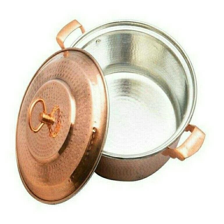 Handicraft Copper stock pot Code 0018, цена на медные изделия ручной работы, цена на медь ручной работы, персидские изделия из меди