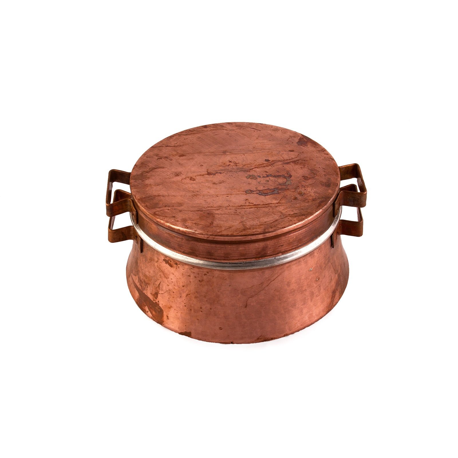 Handicraft Copper stock pot Model Ava Code 602, koper glas, koper lepel, koper teepot