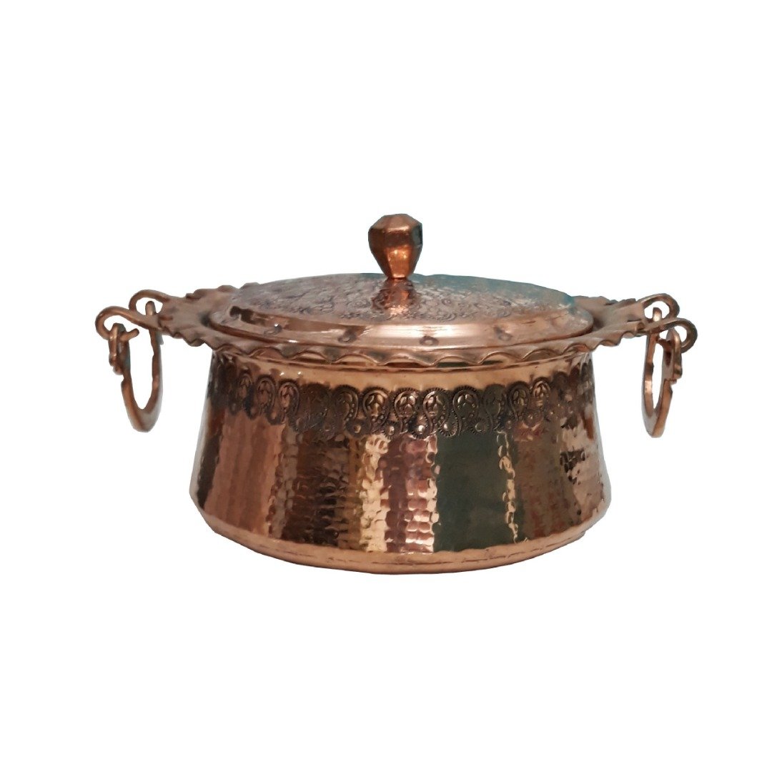 Handicraft Copper stock pot Model Boteh Jaqe Code 02,銅の手工芸品を買う,銅の価格