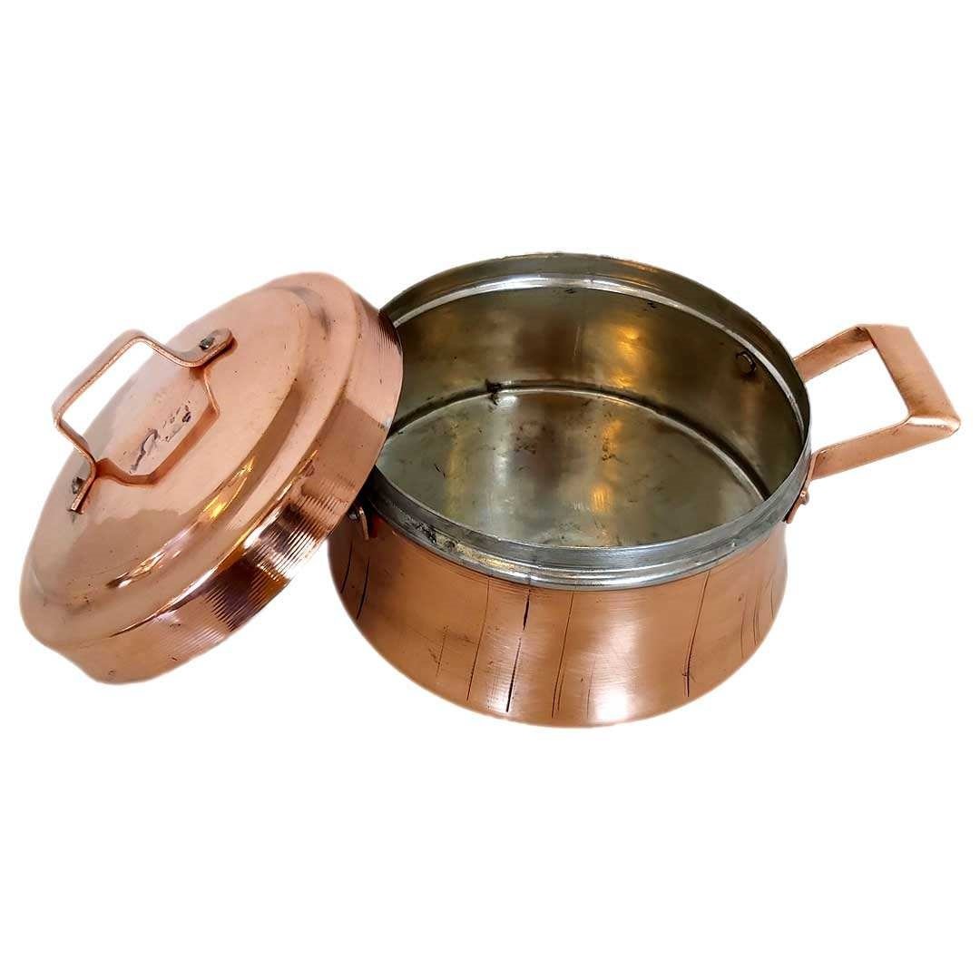 Handicraft Copper stock pot Model Kamajdan Code 0555, prys van koper skottelgoed, prys van koper handwerk, prys van koper handgemaak