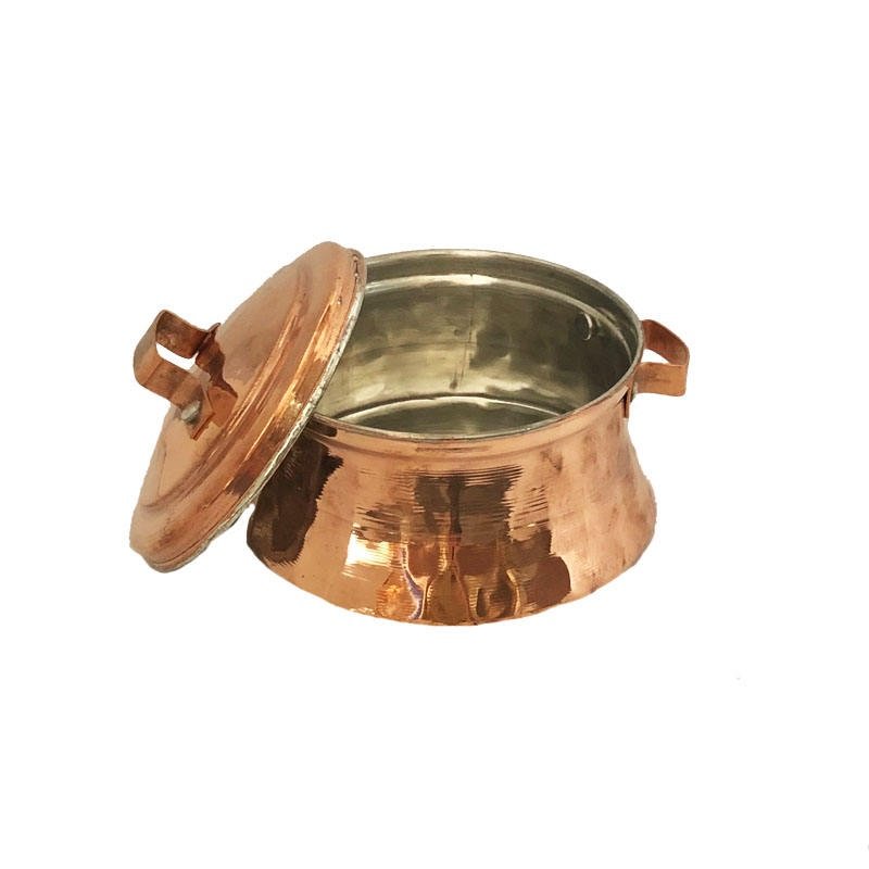 Handicraft Copper stock pot Model Koodak Code 186,copper handicraft price,copper handmade price