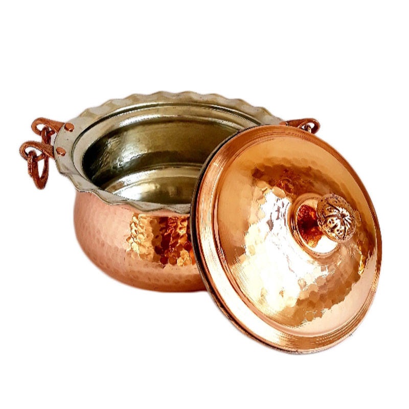 Handicraft Copper stock pot Model Lip Congress code M_106, cena měděných ručních prací, cena měděné ruční výroby, cena měděného skla