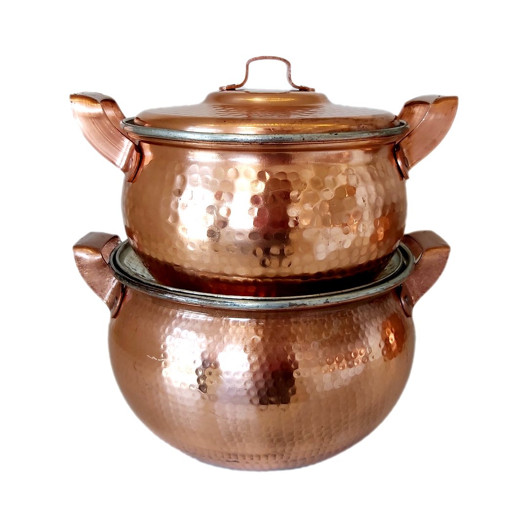 Handicraft Copper stock pot Model Sina Code 3 Set 4 pcs,price of copper handicrafts,price of copper handmade,price of copper glasess