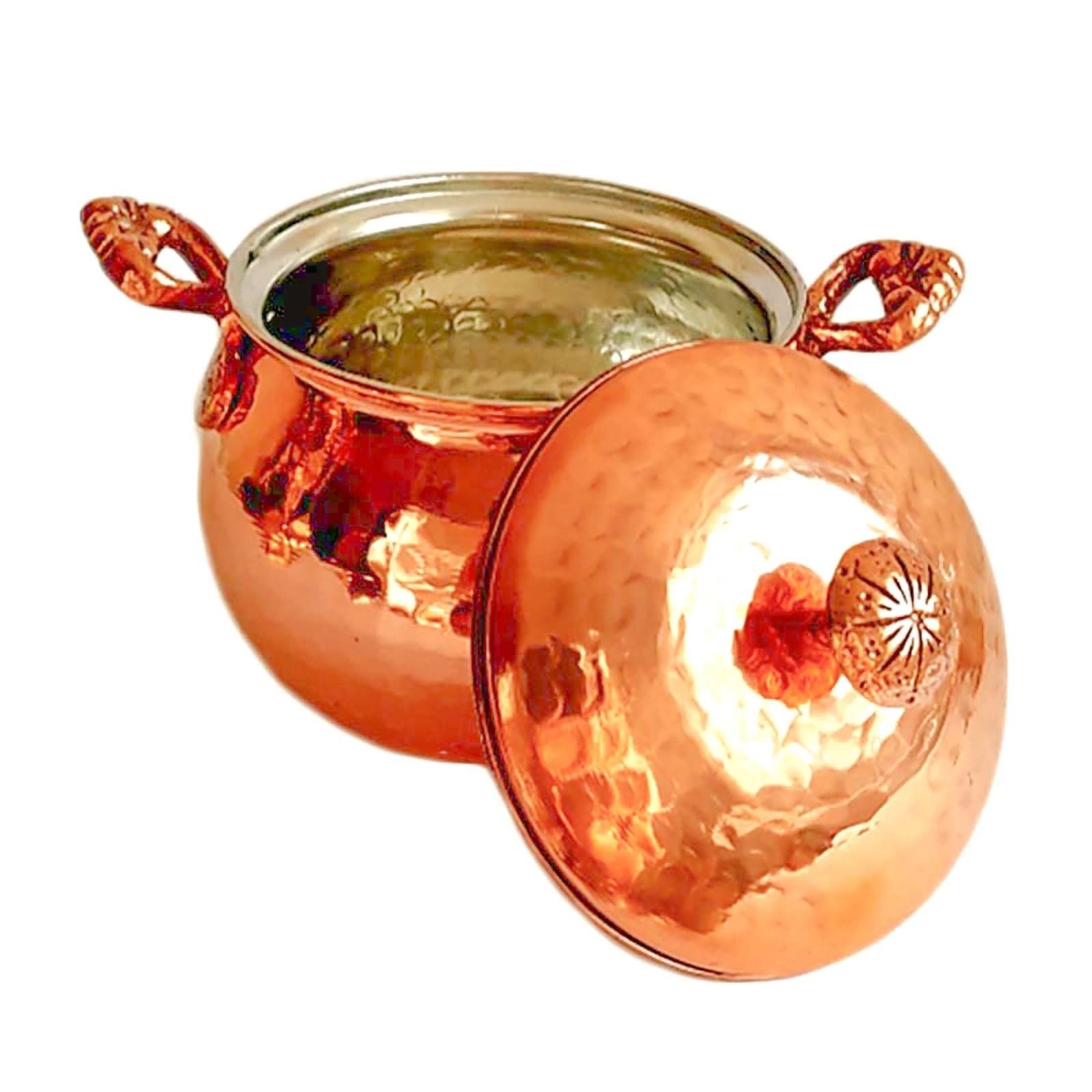 Handicraft Copper stock pot Model khomrei Code M_115, perské měděné zboží, měděné zboží