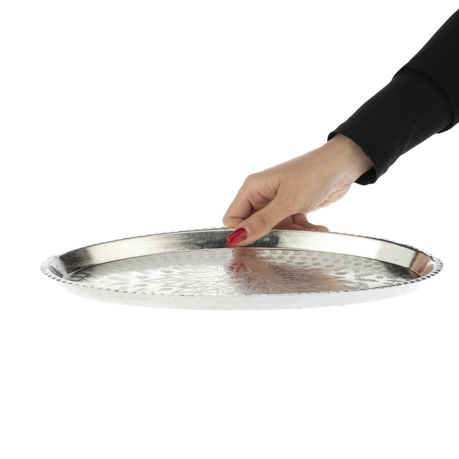 Handicraft Copper tray Oval model code 451, kup měděné ruční práce, cena mědi, cena měděného nádobí
