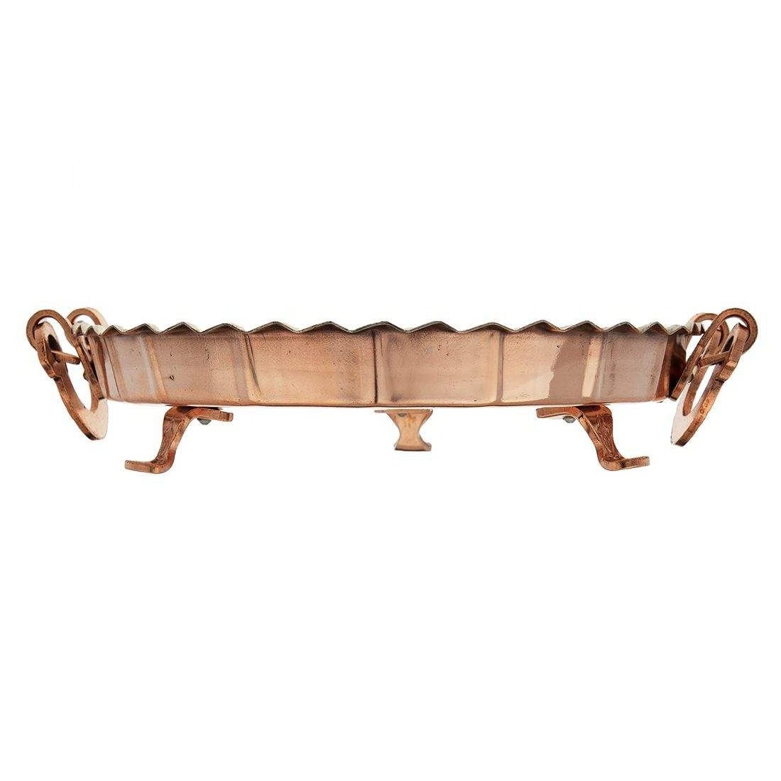 Handicraft Copper tray code RZI01,銅スプーン,銅ティーポット