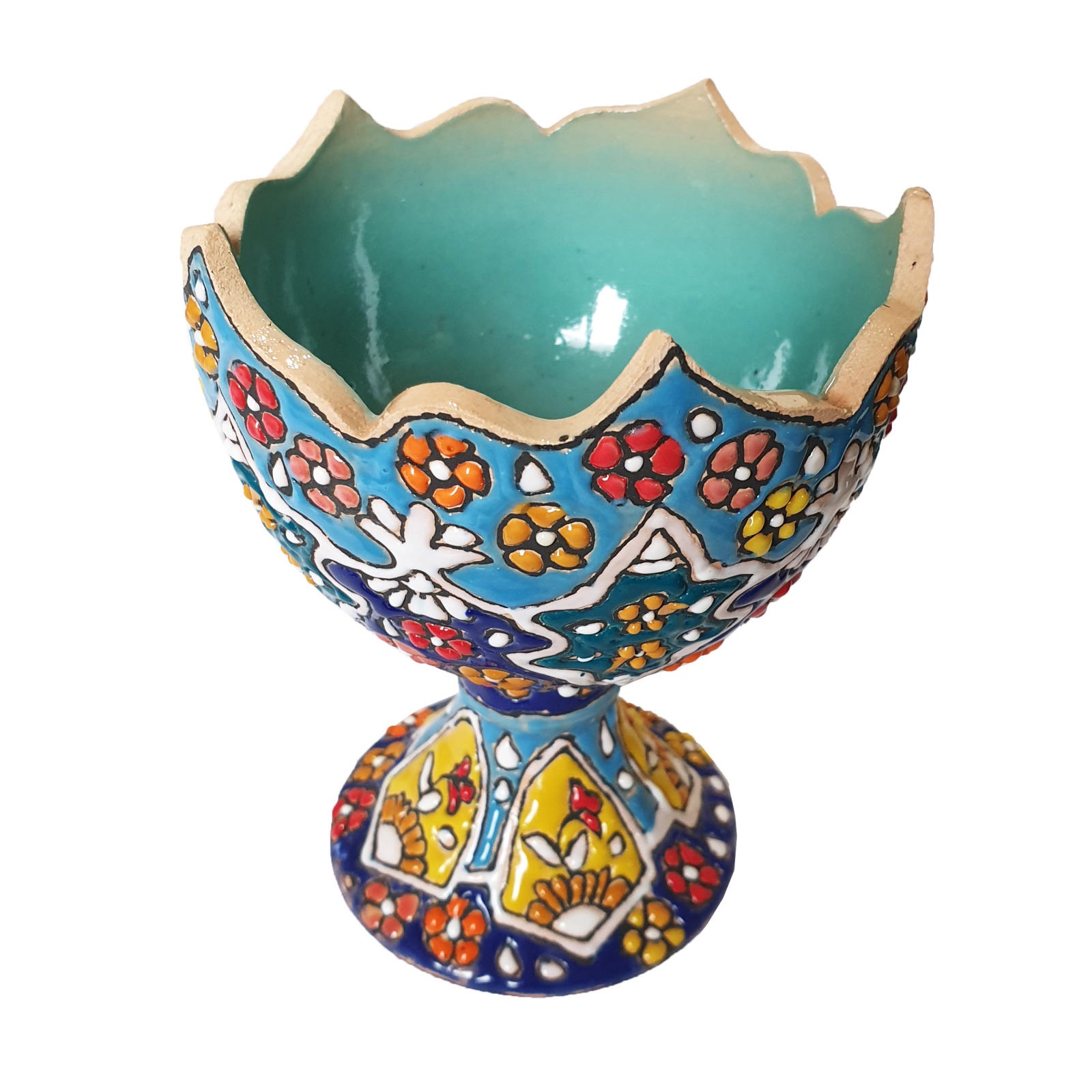 Enamel Handicraft pottery Candlestick and mirror and bowl code MC21 set 10 pcs,buy enamel plate,buy enamels,buy blue enamel,buy traditional enamel,buy dishes,decoration plates,decoration dishes,decoration pot